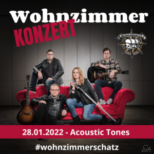 Start der Wohnzimmerkonzerte - Acoustic Tones @ Schatzkiste