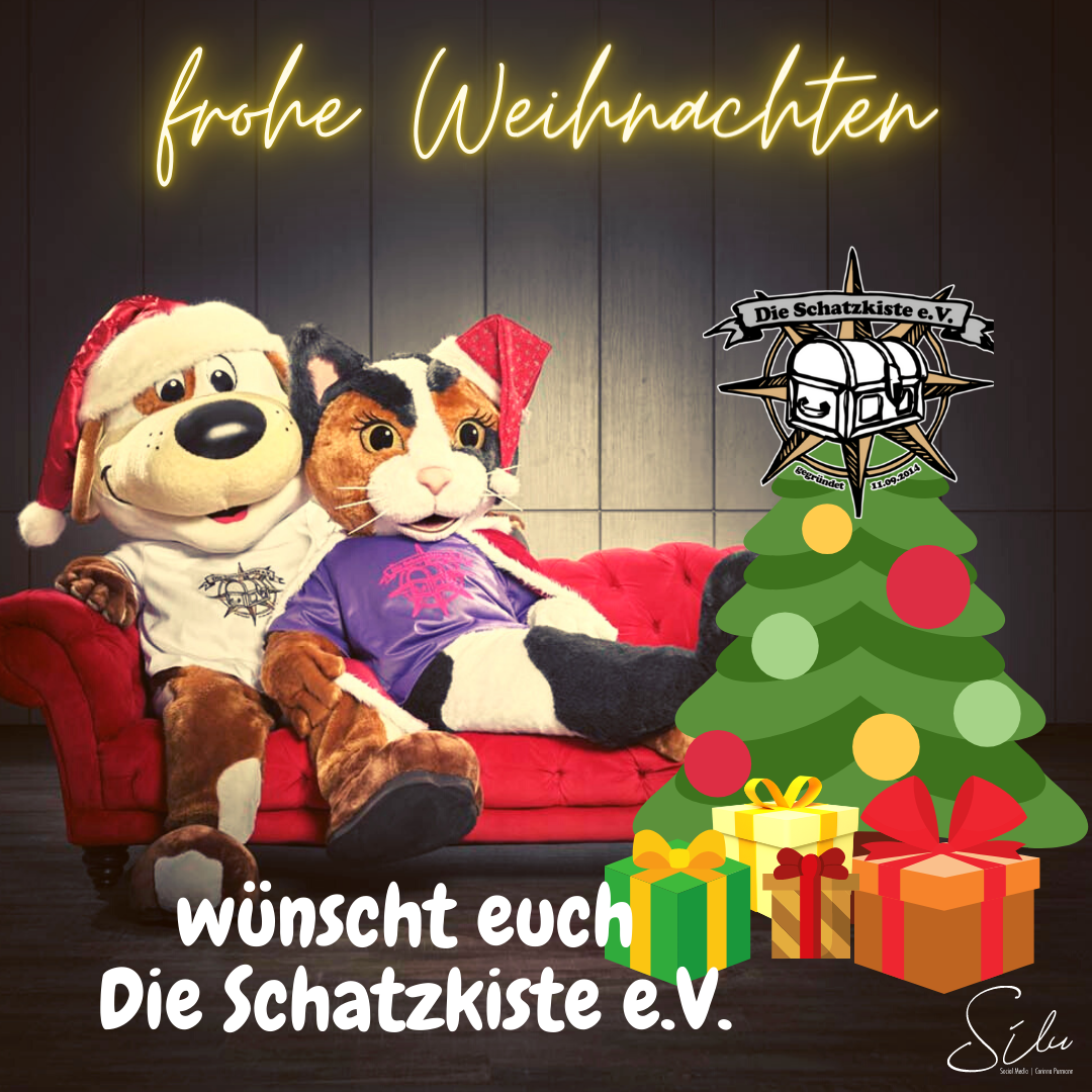 Frohe Weihnachten wünscht die Schatzkiste Urbach