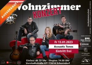 Wohnzimmerkonzert Acoustic Tones - 2023 - ausverkauft
